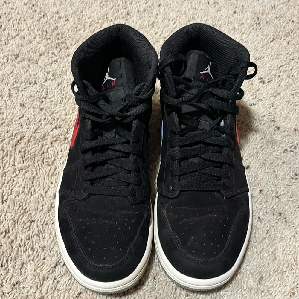 Air Jordan 1 Mid Multicolor Swoosh